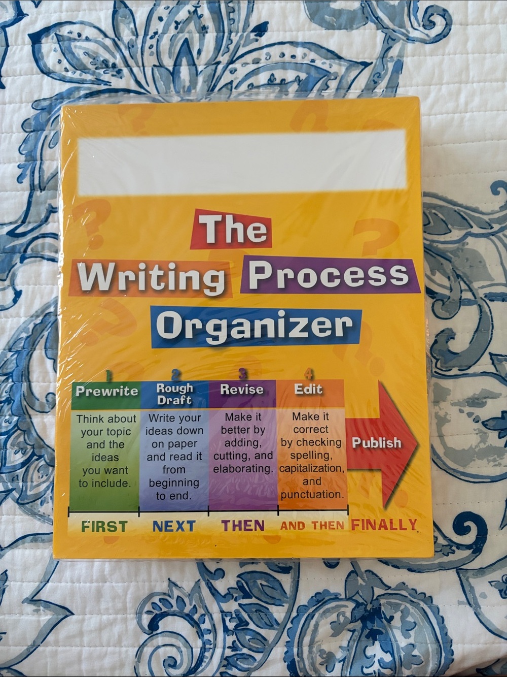 The Writing Process Organizer Folders - Pack of 12 unopened.